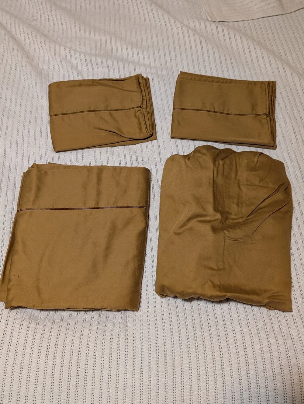 JC Penny Home Brown Sheet Set Queen